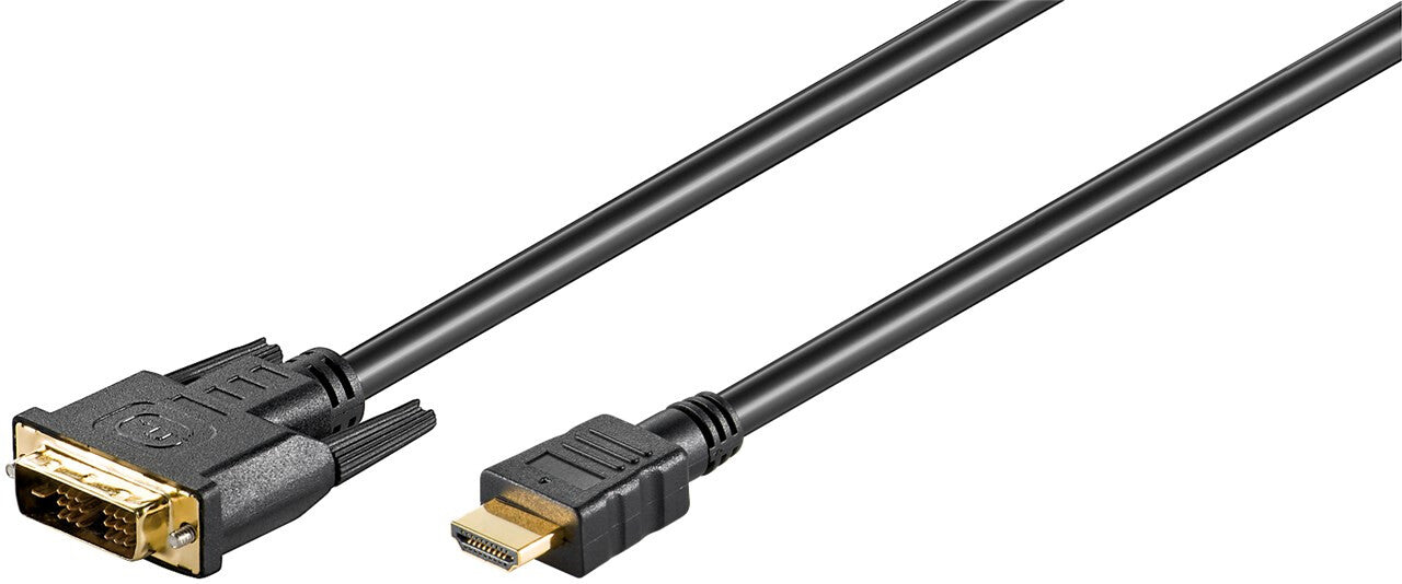 DVI-D/HDMI™ Cable, 1m