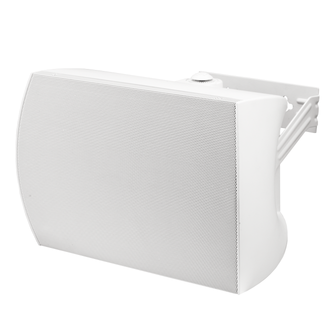 IPD-SM82-EZ-II-WX-WH 8" IP-Addressable, Weather-Resistant, Dante-Enabled Speaker in White