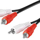 Goobay Stereo RCA Cable 2x RCA, 1.5 m