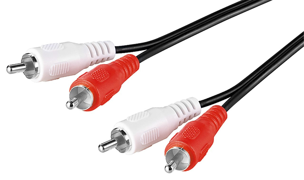 Goobay Stereo RCA Cable 2x RCA, 5 m