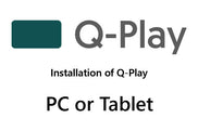 Q-Play installation on PC/TABLET