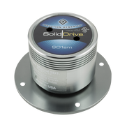 SolidDrive SD-1 Surface Mount Actuator in Titanium for Wood Surfaces