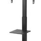 Goobay TV Floor Stand Basic (Size L), 37"-70", up to 40 kg, black