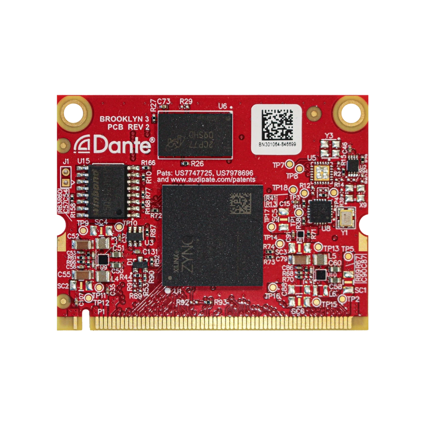 ANM88 Dante™/AES67 networked audio module with 8x8 license for LUNA-U