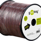 Goobay Speaker Cable, red-black, OFC CU, 100 m spool, diameter 2 x 1.5 mm2, Eca