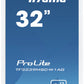 iiyama ProLite TF3239MSC-W1AG computer monitor 80 cm (31.5") 1920 x 1080 pixels Full HD LED Touchscreen Multi-user White