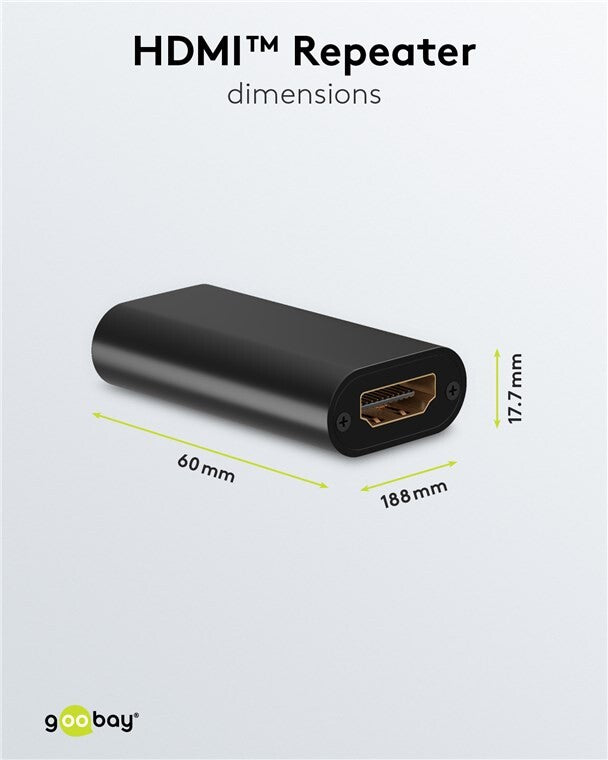 HDMI™ Repeater 4K @ 30 Hz