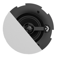 CALI424 4" 2-way Safelatch™  in-ceiling speaker with Twist-Fix™ grill