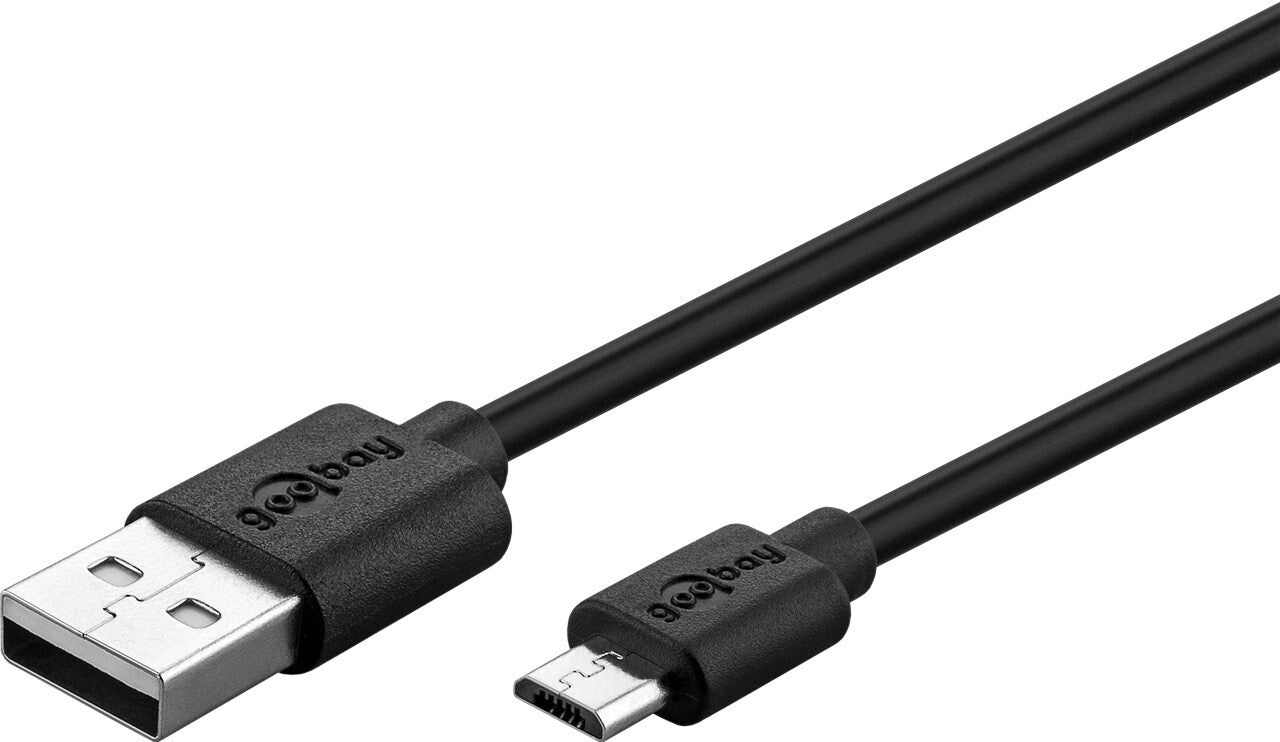 Goobay Micro-USB Charging and Sync Cable, 1 m